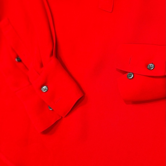 J. Crew Bright Red Tunic - Picture 5 of 5